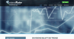 Desktop Screenshot of dividendradar.nl